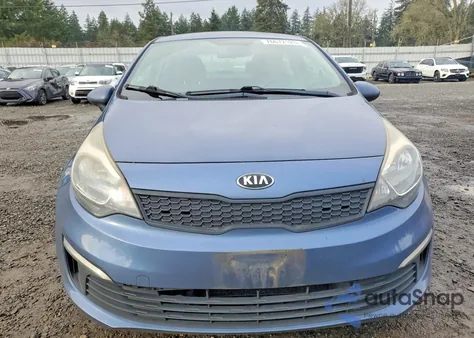 2016 Kia Rio Lx z USA, uszkodzony, nr VIN KNADM4A35G6691553